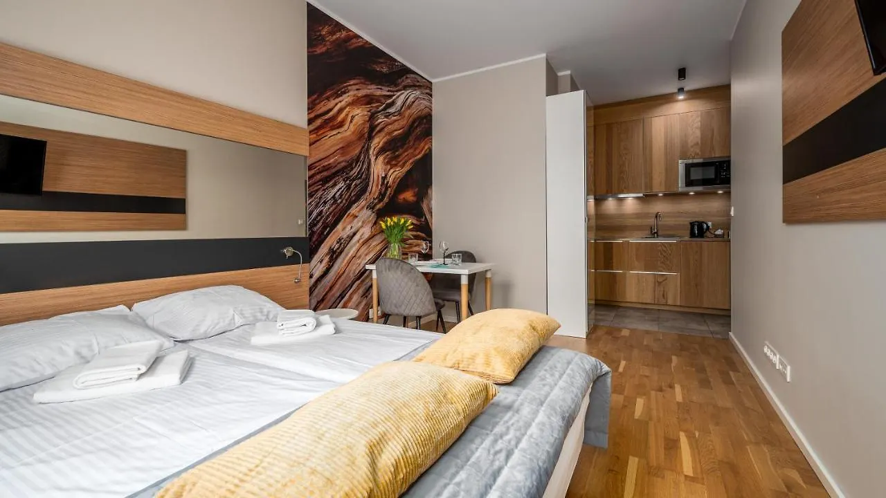 Апартаменты Apartamenty Sun & Snow 19 Dzielnica With Free Parking Варшава